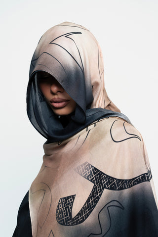 Bayan Printed Premium Modal Scarf by WOROOD