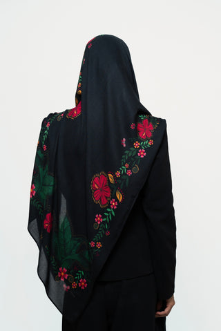 Frida Printed Premium Modal Scarf by WOROOD