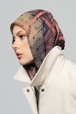 Ishbiliyah Printed Premium Modal Scarf by WOROOD