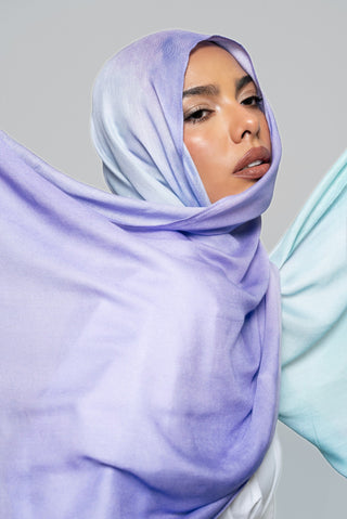 Mermaid Splash Printed Premium Modal Scarf by WOROOD