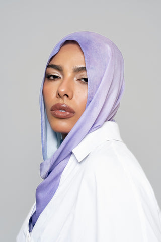 Mermaid Splash Printed Premium Modal Scarf by WOROOD