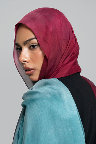 Twilight Skies Printed Premium Modal Scarf by WOROOD