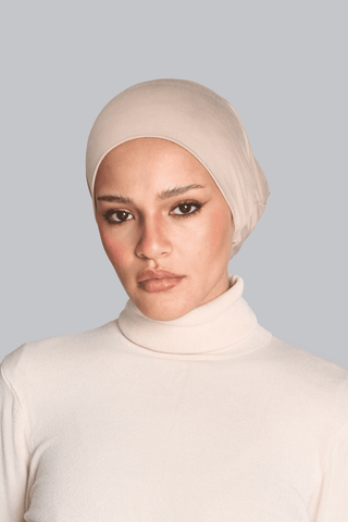 Frappé Premium Bamboo Inner Cap with breathable lightweight coverage by WOROOD
